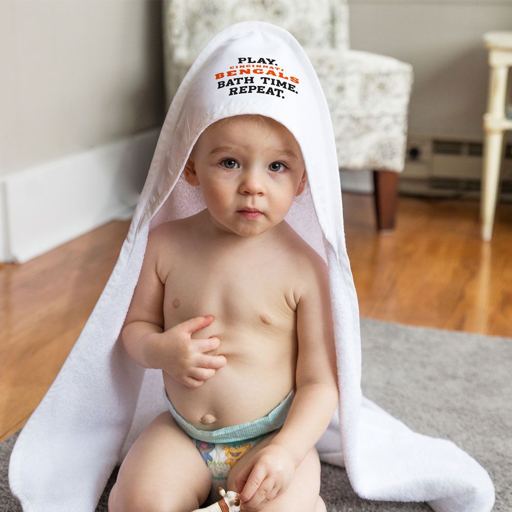 Cincinnati Bengals Hooded Baby Towel All Pro - WinCraft