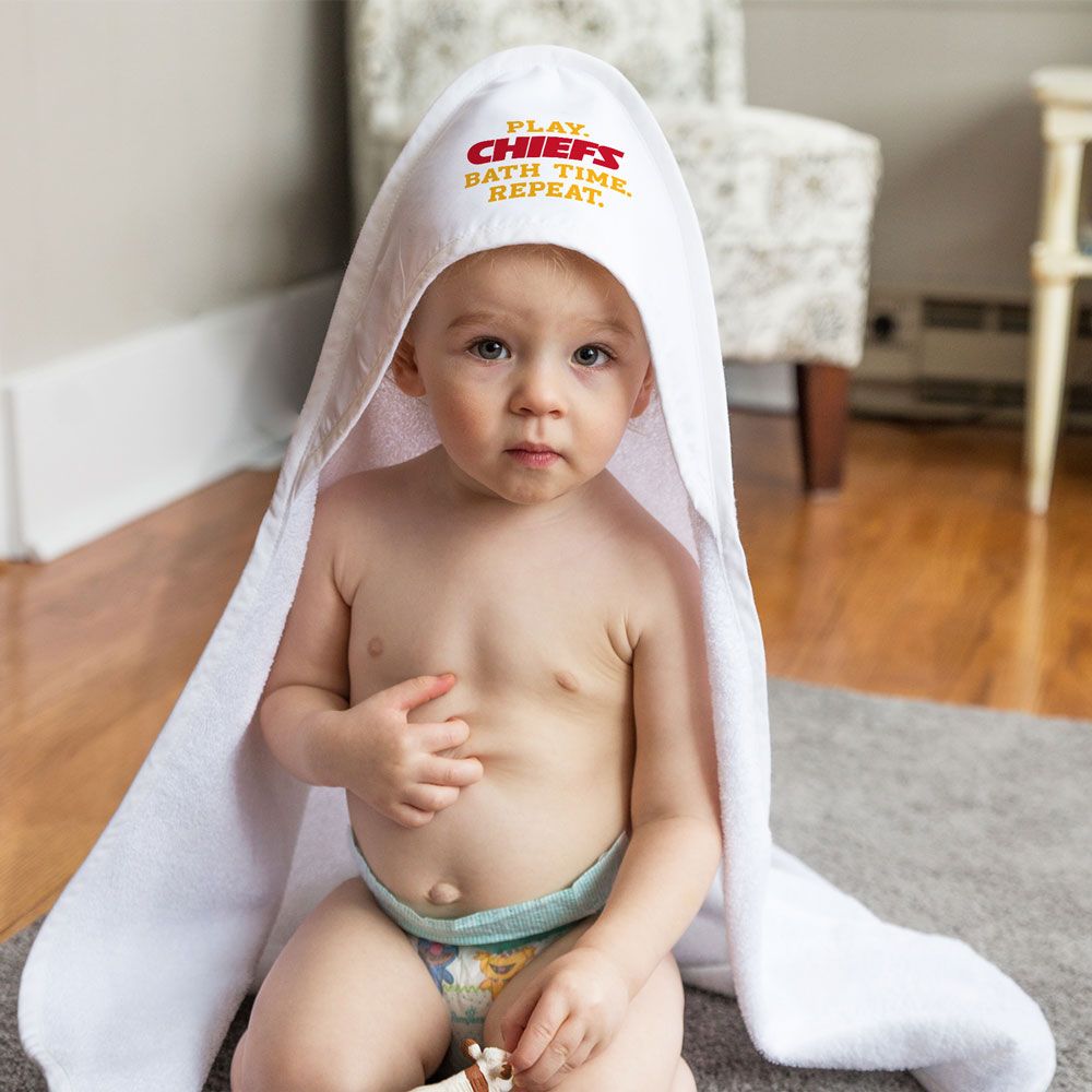 Kansas City Chiefs Hooded Baby Towel All Pro - WinCraft