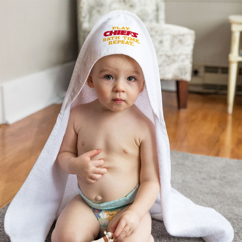 Kansas City Chiefs Hooded Baby Towel All Pro - WinCraft