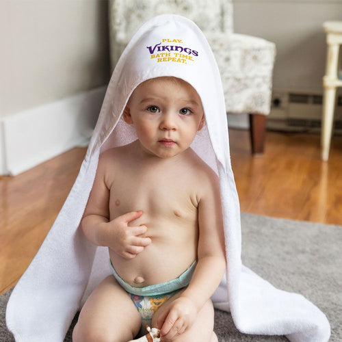 Minnesota Vikings Hooded Baby Towel All Pro - WinCraft