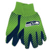 Seattle Seahawks Gloves Two Tone Style Adult Size - WinCraft