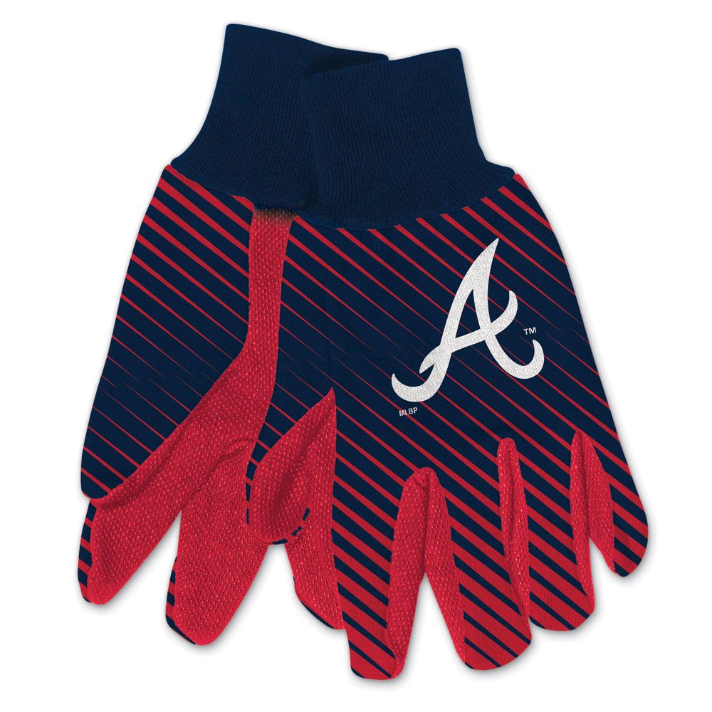 Atlanta Braves Gloves Gloves Two Tone Style Adult Size - WinCraft