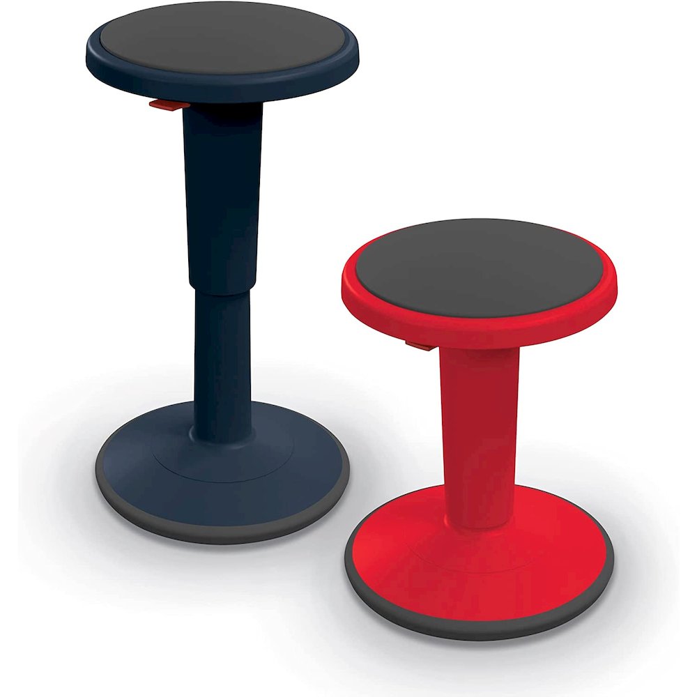 Hierarchy Height Adjustable Grow Stool- Short Stool (Red) - BALT