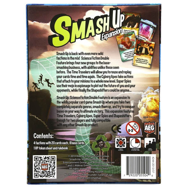 Smash Up: Expansion 3: Science Fiction Double Feature