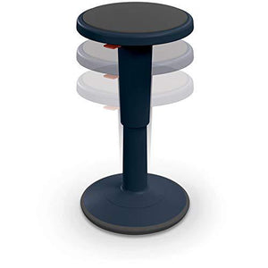 Hierarchy Height Adjustable Grow Stool- Tall Stool (Navy) - BALT