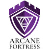 Arcane Fortress: Solid Color: Radiant 100+ Blue Deluxe Deck Vault