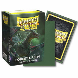 Arcane Tinmen -  Dragon Shield Sleeves: Matte Forest Green (Box Of 100)