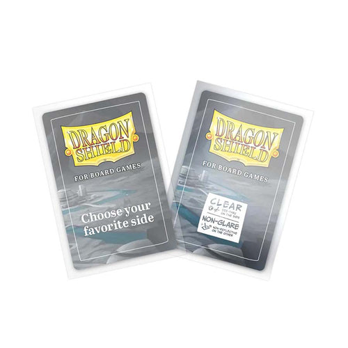 Arcane Tinmen -  Ds Board Game Sleeves - Dragon Shield: Board Game Sleeves: Clear Nonglare: European Mini Pre-Order