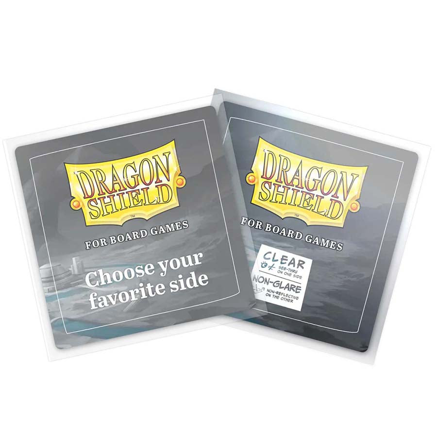 Arcane Tinmen -  Ds Board Game Sleeves - Dragon Shield: Board Game Sleeves: Clear Nonglare: Square Pre-Order