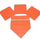 Powerhouse Throw Down Bases-5 Piece - Orange