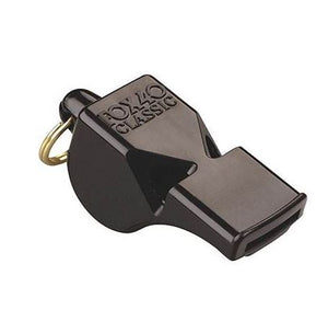 Sport Supply Group MSWHIFOX Fox 40 Classic Official Referee Whistles  - Black