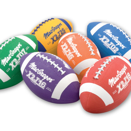 Macgregor Multicolor Footballs Prism Pack Jr Size