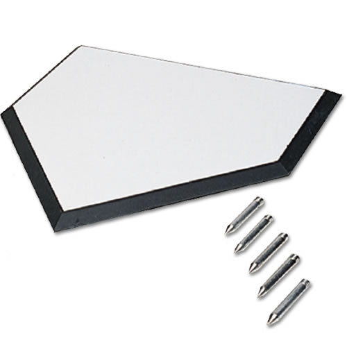 Sport Supply Group BBHPXXXXY Rubber Home Plate