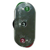 Macgregor MacGregor BBUMPSTL Steel Ump Foots Indicator