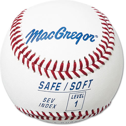 Macgregor MacGregor MCB5SV01 Safe/Soft Baseball - Level 1 - Ages 5-7