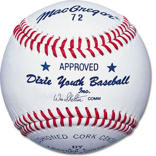 Macgregor MacGregor MCB72CXX #72 Official Dixie Youth Baseball