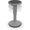 Hierarchy Height Adjustable Grow Stool- Short Stool (Grey) - BALT