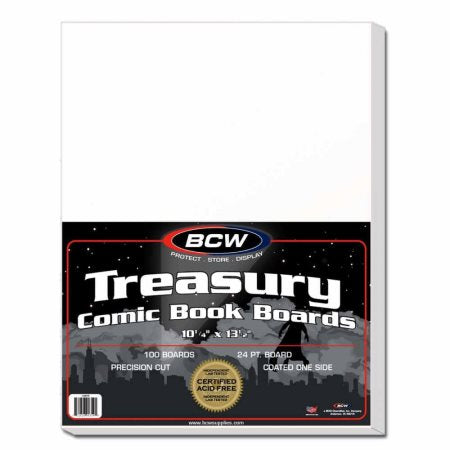 Comics And Art - Bcw Supplies: Backing Boards: 10X13 Treasury 100Ct (1-Bbtb)