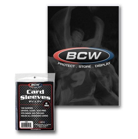Bcw Supplies: Soft Sleeves 100Ct (1-Sslv)