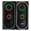 Befree Sound beFree Sound 2.0 Computer Gaming Speakers with LED RGB Lights