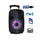 Befree Sound beFree Sound 8 Inch Bluetooth Portable Party Speaker with USB, SD and Reactive Lights - Factory Reconditioned