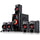 Befree Sound beFree Sound 5.1 Channel Surround Sound Bluetooth Speaker System- Red - Factory Reconditioned