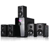Befree Sound beFree Sound 5.1 Channel Surround Sound Bluetooth Speaker System in Black - Factory Reconditioned