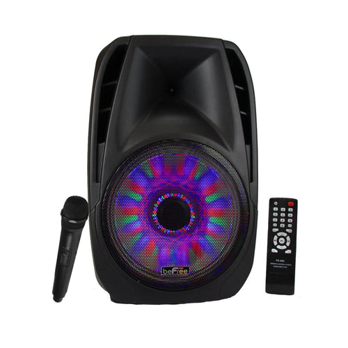 Befree Sound beFree Sound 15 Inch Portable Bluetooth Speaker with Sound/Volume Reactive Lights