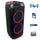 Befree Sound beFree Sound Dual 8 Inch Bluetooth Wireless Portable Party Speaker with Reactive Lights