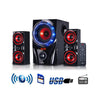 Befree Sound beFree Sound 2.1 Channel Surround Sound Bluetooth Speaker System in Red - Factory Reconditioned