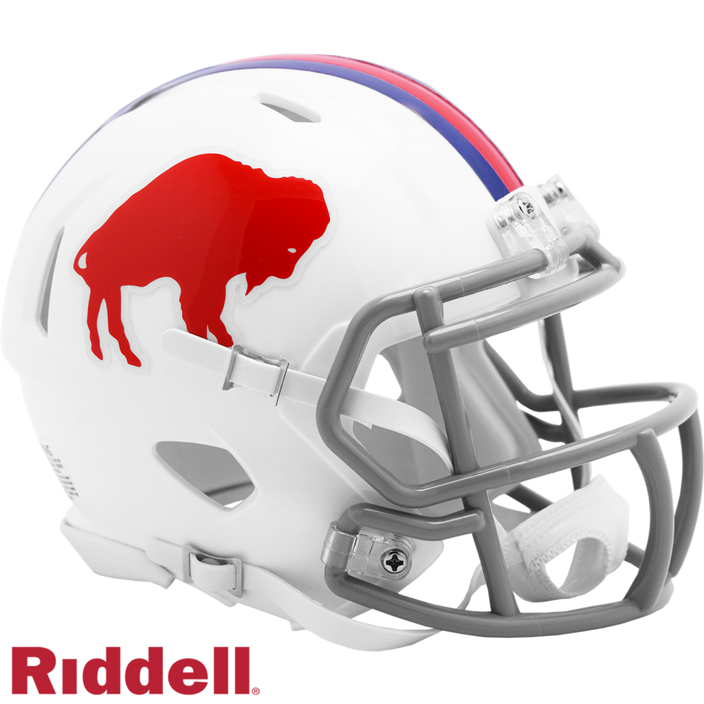 Buffalo Bills Helmet Riddell Replica Mini Speed Style 1965-1973 T/B - Riddell
