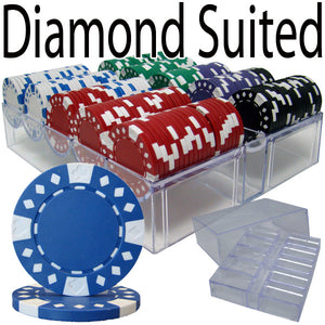 Brybelly Holdings PSC-1801AT200 200 Ct Pre-Packaged - Diamond Suited 12.5G - Acrylic Tray