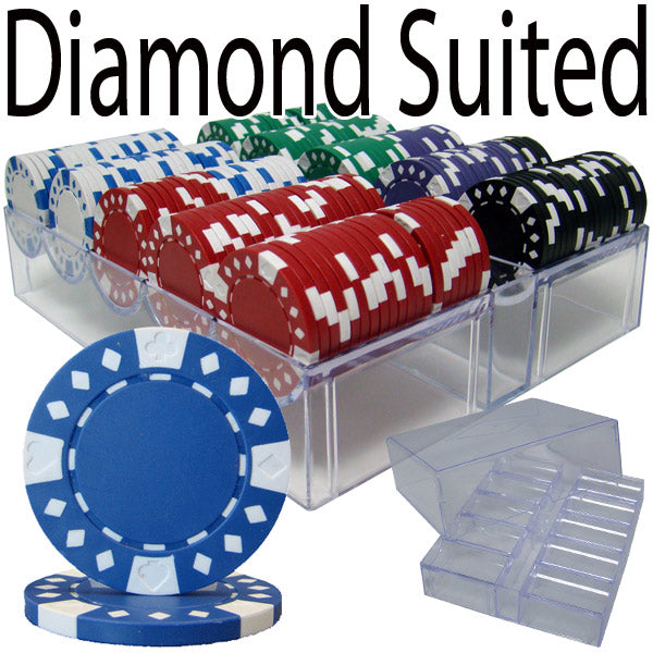 Brybelly Holdings PSC-1801AT200 200 Ct Pre-Packaged - Diamond Suited 12.5G - Acrylic Tray