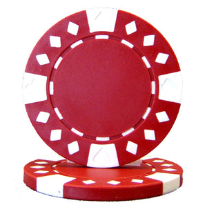 Brybelly Holdings CPDS-RED-25 Roll of 25 - Diamond Suited 12.5 gram - Red