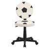 Soccer Swivel Task Office Chair - Flash Furniture