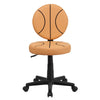 Basketball Swivel Task Office Chair - Flash Furniture