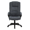 High Back Gray Fabric Executive Swivel Office Chair with Arms - Flash Furniture
