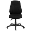 Mid-Back Black Fabric Multifunction Swivel Ergonomic Task Office Chair - Flash Furniture