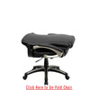 High Back Folding Black LeatherSoft Executive Swivel Office Chair with Arms - Flash Furniture