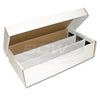Bcw Supplies: Card Box - 3000Ct 3-Row Super Shoe Box Cardboard (25Ct) (1-Bx-Sshoe)