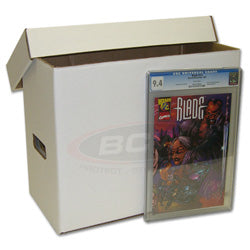 Bcw Supplies: Comic Box - Graded Storage Cardboard - Bunlde Of 10 (1-Bx-Gcb)