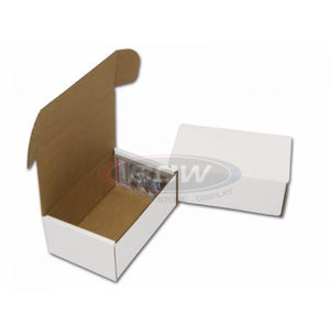 Bcw Supplies: Card Box - Single Row Graded Cardboard - Bundle Of 50 (1-Bx-Gtcb)