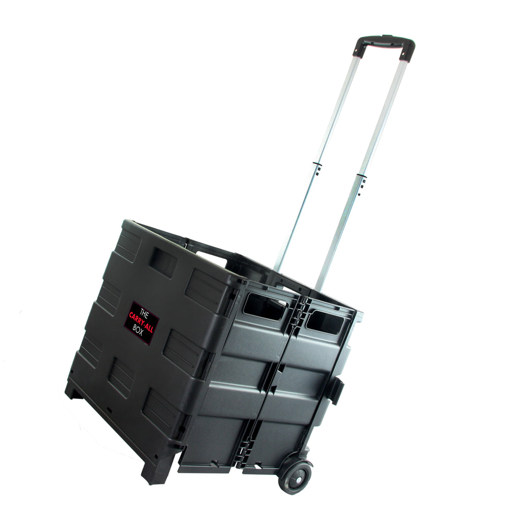 Elama Home  Heavy Duty Carry All Easy Folding Cart with Lid