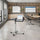 Rolling Adjustable Laptop Cart. Color: Graphite - Techni Mobili
