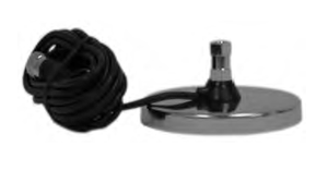 Accessories unlimited AUMAG5 5 in. Magnetic Base with 12 ft. Coax Cable