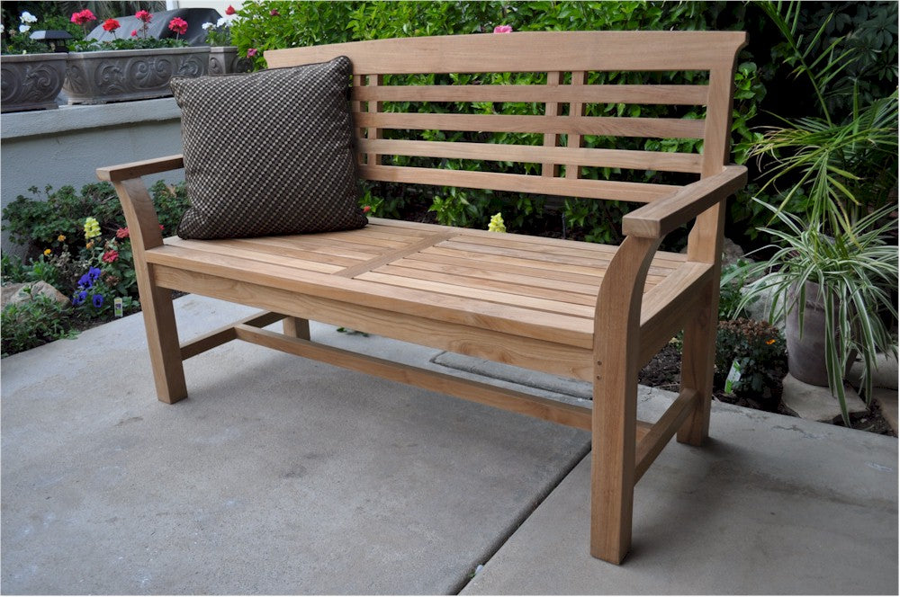 Sakura 2-seater Bench - Anderson Teak