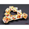 Chessex Mfg Co Llc -  Brushed Dice: Sunrise With Black Set Of Ten D10 Dice Set Pre-Order