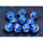 Chessex Mfg Co Llc -  Brushed Dice: Wavebreak With Gold Set Of Ten D10 Dice Set Pre-Order