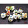 Chessex Mfg Co Llc -  Brushed Dice: Breezy With Blue Set Of Ten D10 Dice Set Pre-Order