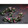 Chessex Mfg Co Llc -  Brushed Dice: Paintball With Green Set Of Ten D10 Dice Set Pre-Order